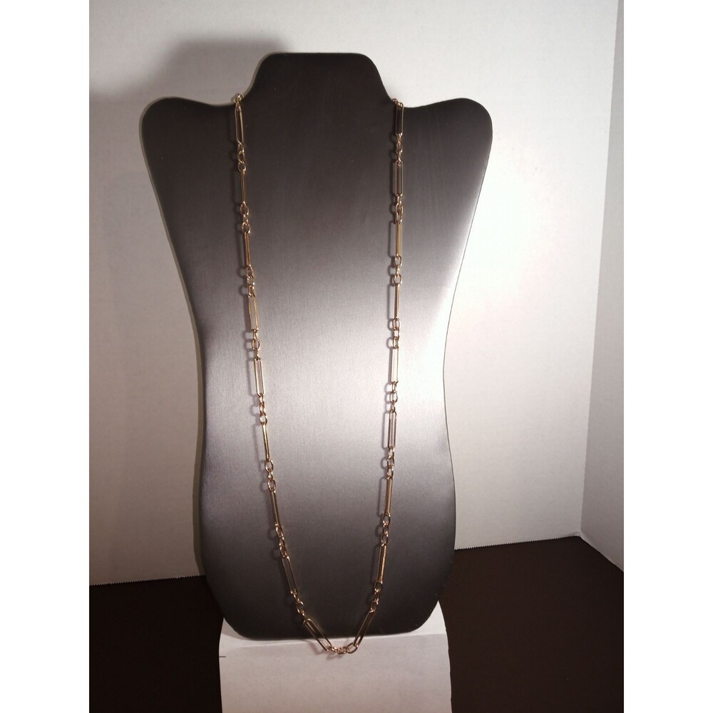 Long link necklace